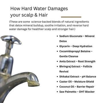 The Best Natural and Safe Ingredients That Reverse Hard Water Damage - ROOT BOTANIE