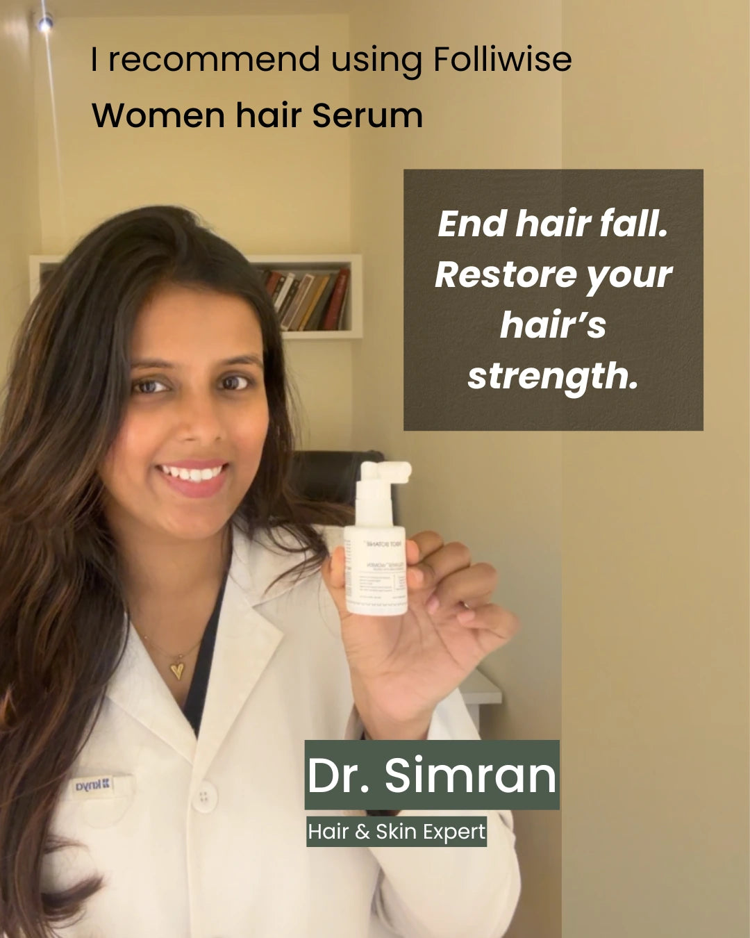 Best Dermatologist recommended Root Botanie women Hair Regrowth serum