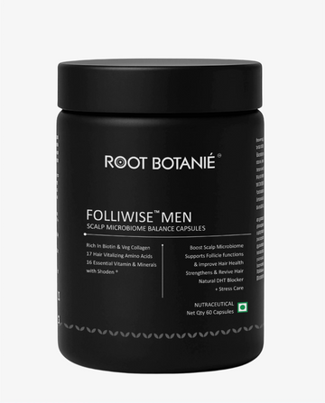 Folliwise Men Scalp Microbiome Balance Capsules - ROOT BOTANIE