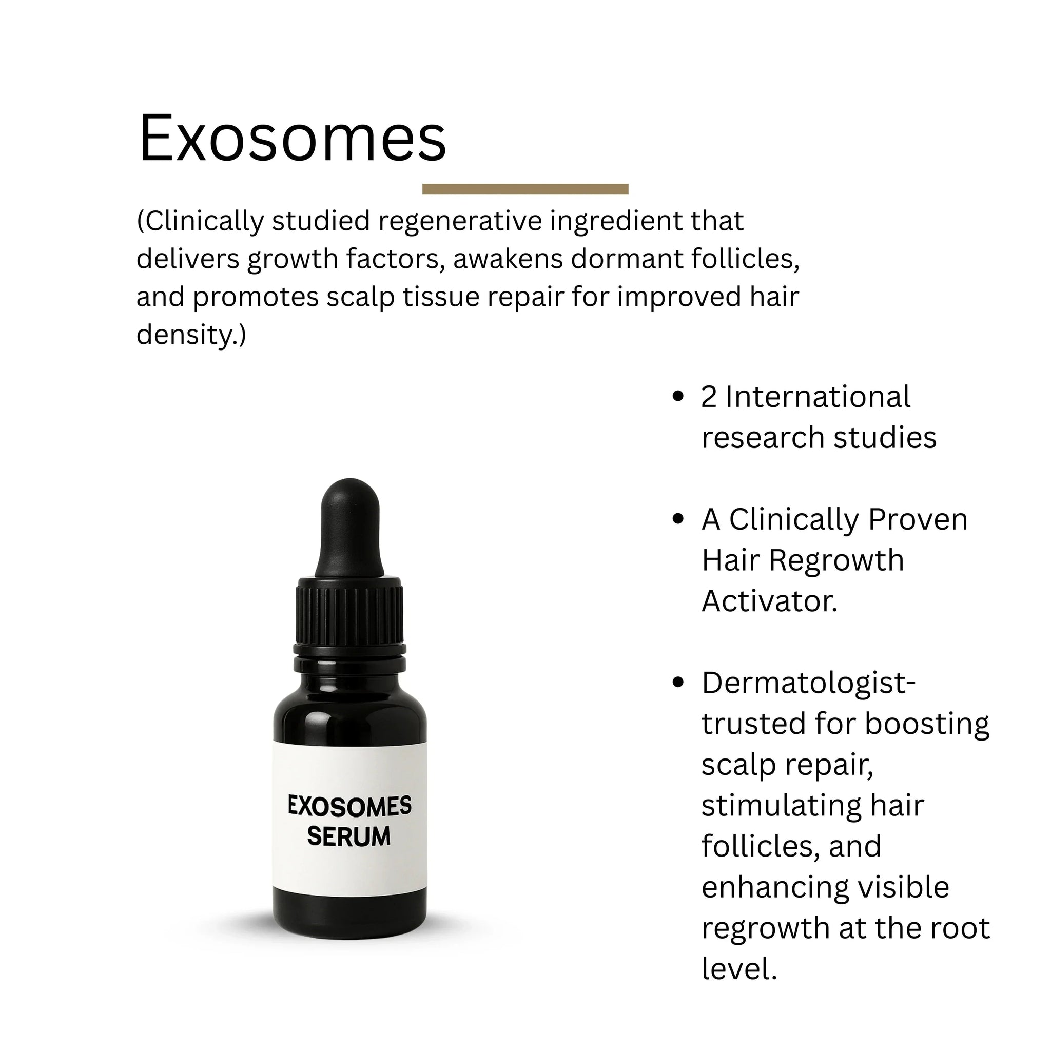 Exosomes Serum for Hair - ROOT BOTANIE
