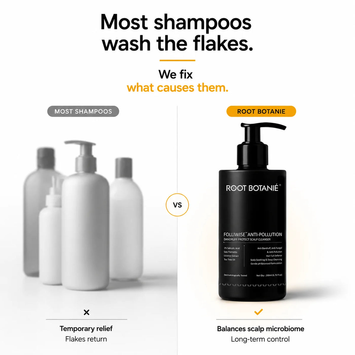 Anti Dandruff & Anti-Pollution Scalp Shampoo 100 ml