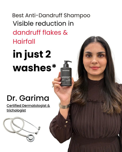 Best Dermatologist recommended    Anti Dandruff anti hair fall shampoo Root Botanie Folliwise Anti Pollution Anti dandruff shampoo.