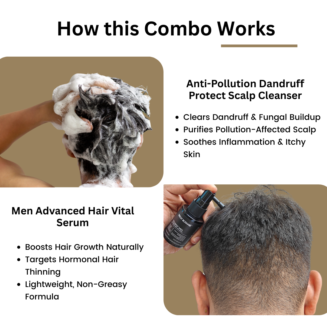 DHT Defense & Scalp Detox Combo for Men