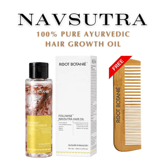 NavSutra Ayurvedic Hair Growth Oil & Hair fall control Oil