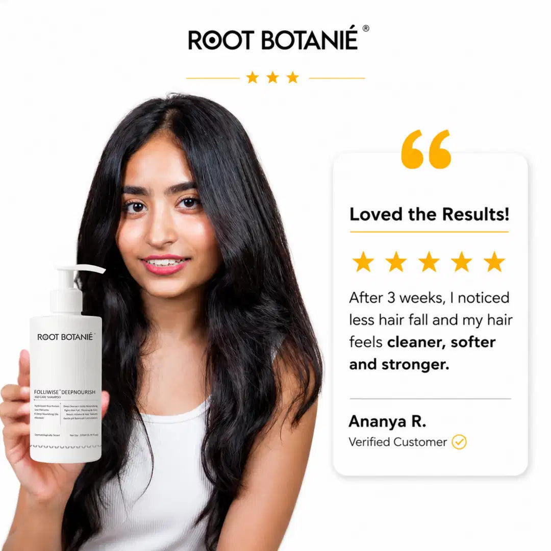 Root Botanie Deepnourish Anti Hair Fall shampoo Review