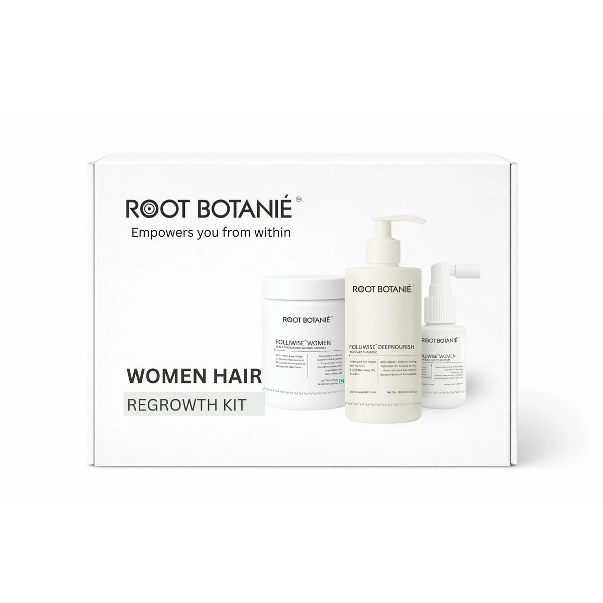 FOLLIWISE™ 30-Day Hair Recovery Kit Women