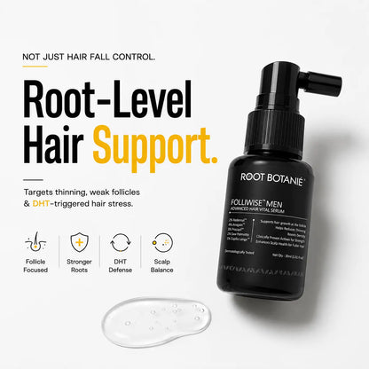 Why its Better then other serum Root Botanie Men Hair Vital Serum for DHT blocking Non Minoxidil hair grwoth serum for Men 