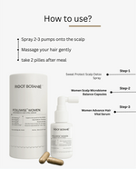 Advanced Inside - Out Hair Fall Solution Women - ROOT BOTANIE