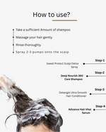 Hair Regrowth & Scalp Balance Combo for Women | Shampoo + Serum - ROOT BOTANIE