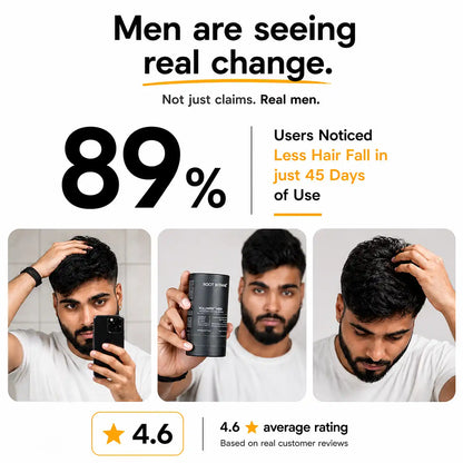 what to expact Root Botanie Folliwise Men Hair Growth Serum faster hair growth designed for men only , best hair regrowth serum No Minoxidil. 
